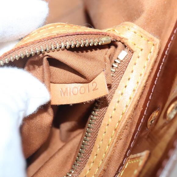 LOUIS VUITTON Monogram Vernis Reade PM Hand Bag Bronze M91146 - Picture 12 of 16